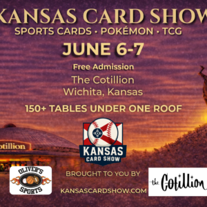 Kansas Card Show Wichita June 6-7 2026 Cotillion vendor registration