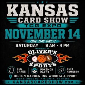 Wichita TCG & Non-Sport Card Show – November 14 Premium Vendor Tables