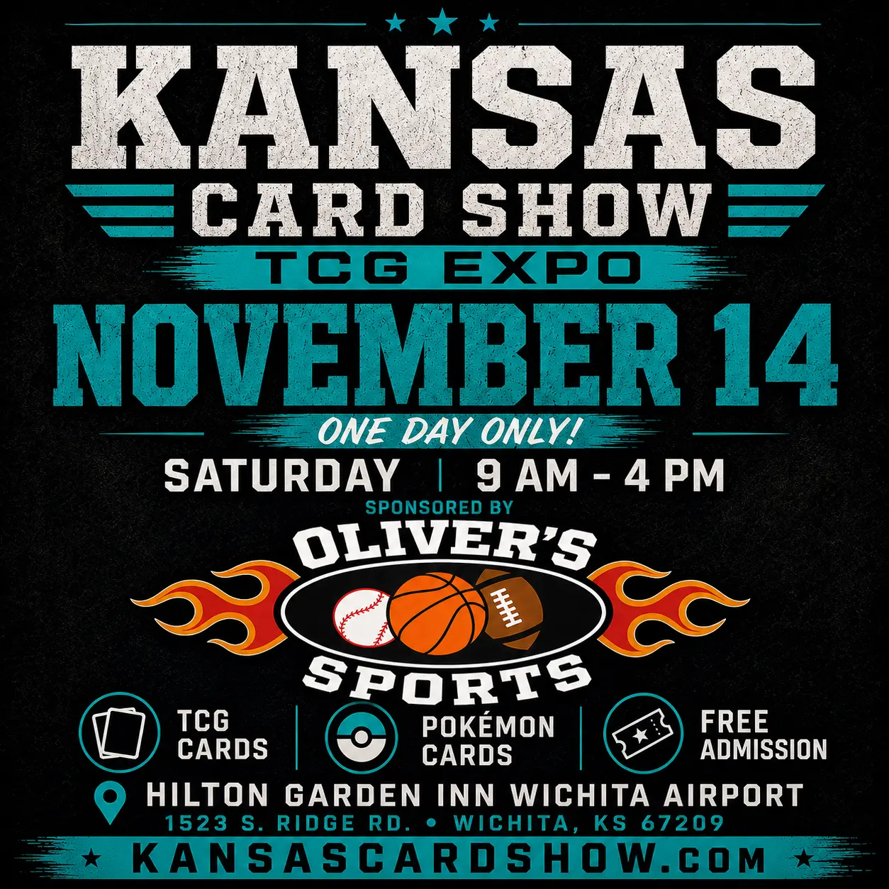Kansas Card Show Wichita November 14