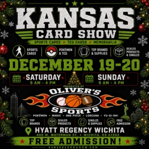 Wichita Premium Vendor Table – December Kansas Card Show